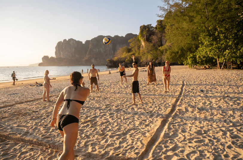 Railay Beach Volleyball