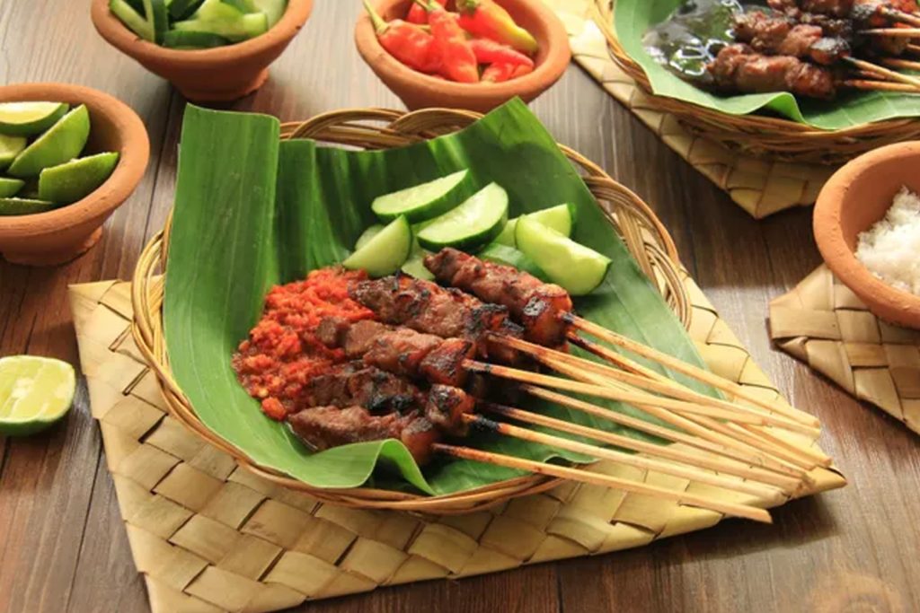 A picture of Sate Plecing 